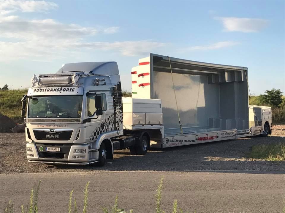 Swimming Pool Transport London